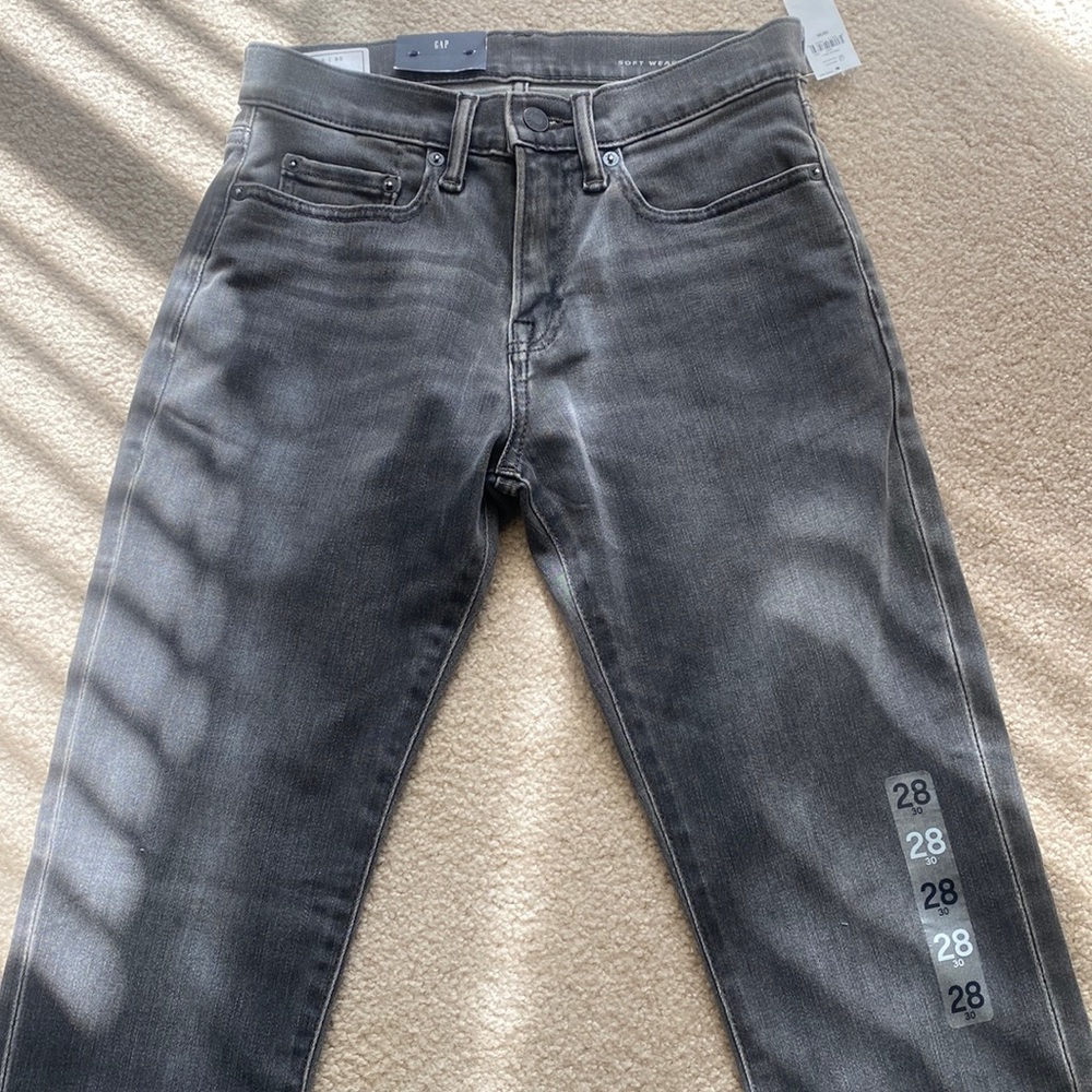 Gap Slim women’s gray soft wear jeans Brand New
